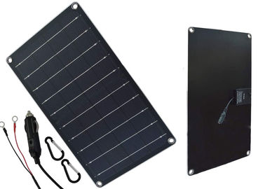 carregador do banco do poder do painel solar da tomada da C.C. da bateria de 10W 12V para carros ou motocicletas e barcos