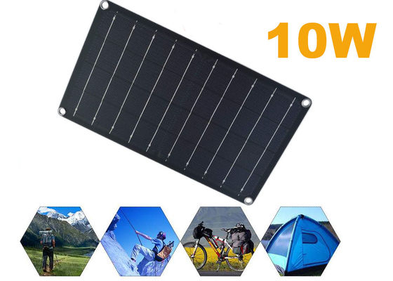 painéis solares portáteis dobráveis eficientes de 10W 24% para o carro